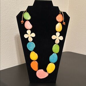 Tagua Multicolor Necklace